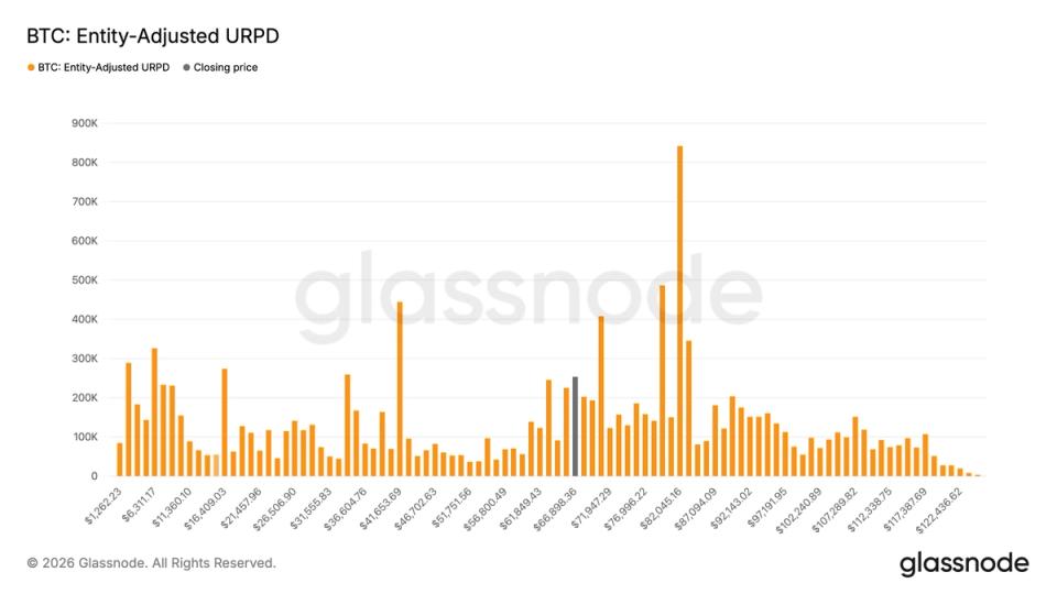 Accumulation de Bitcoin : plus de 250 000 BTC achetés entre 59 000 $ et 67 000 $