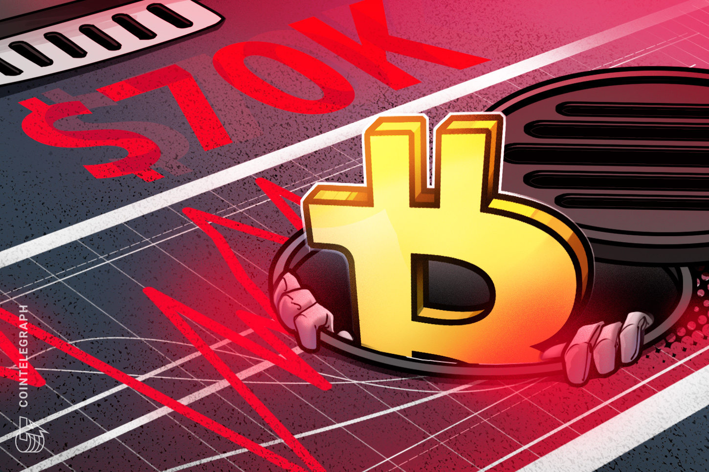 Bitcoin retombe sous les 70 000 $ dans un contexte de liquidation massive