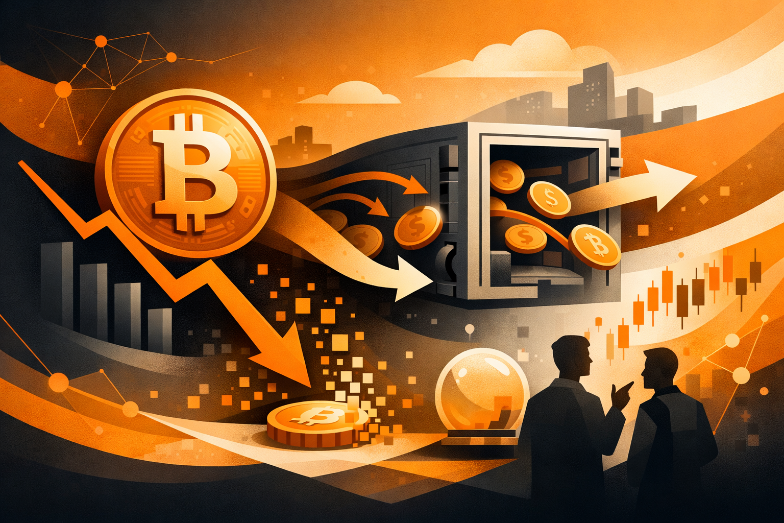 Bitcoin sous 70 000 dollars : l’impact du transfert Mt. Gox et les perspectives des experts