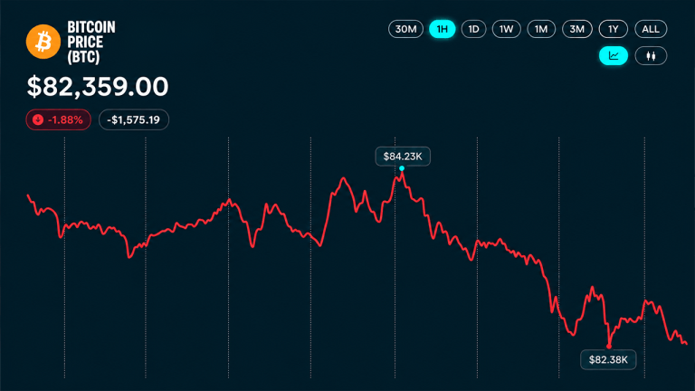 Bitcoin sous pression avant les données CPI, support clé à 81 300 $ surveillé