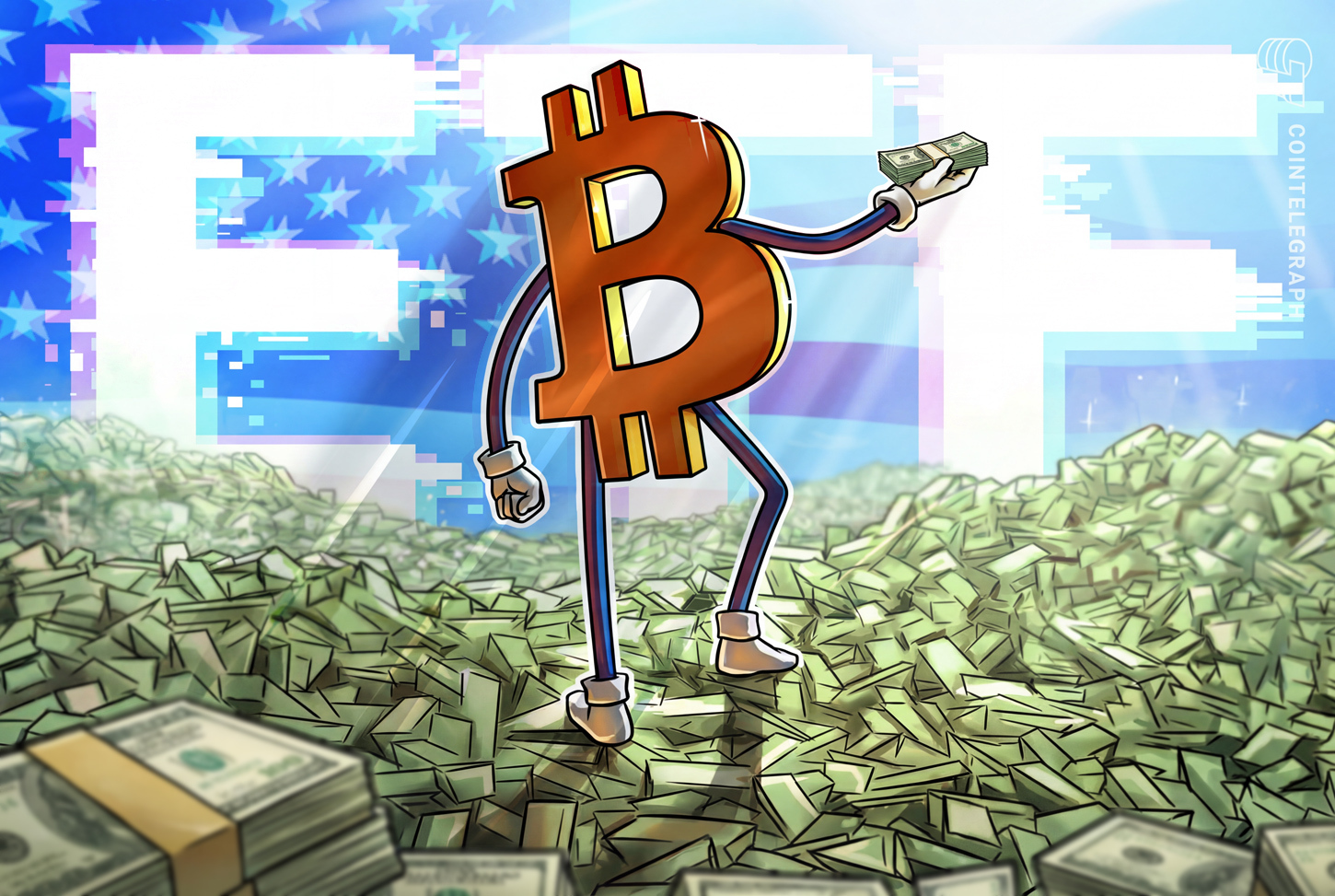 Les ETF Bitcoin au comptant américains dépassent 200 millions de dollars d’entrées en une journée, un record depuis mai