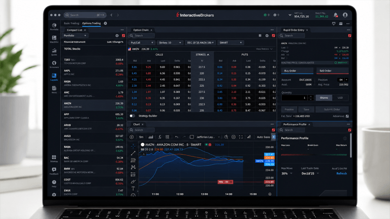 Interactive Brokers étend son offre crypto avec stablecoins et réduction des coûts de trading