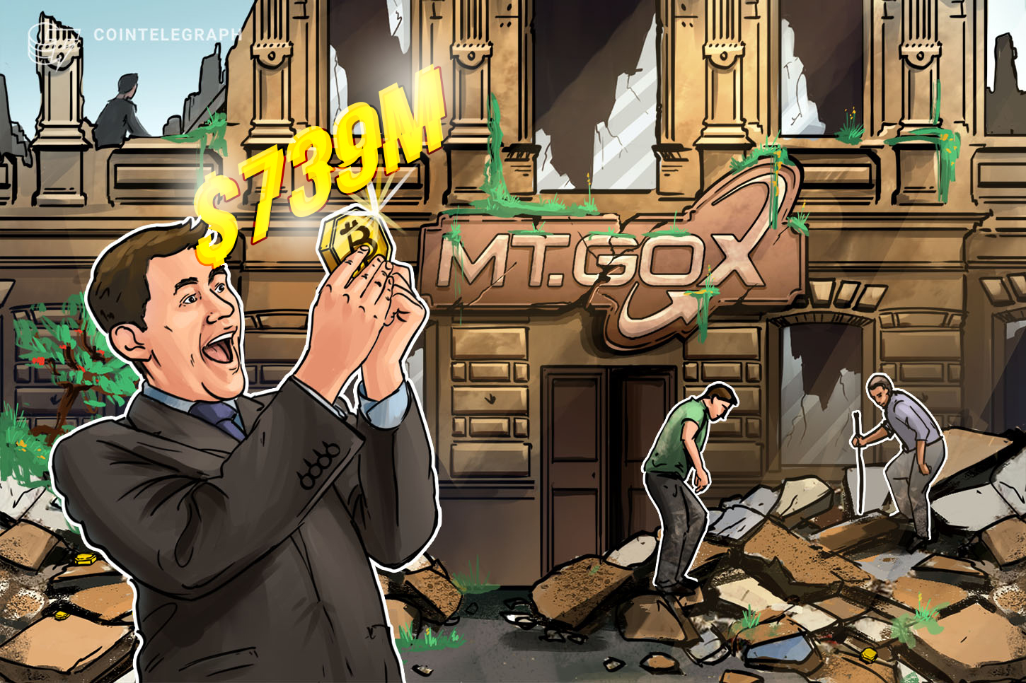Mt. Gox déplace 739 millions de dollars en Bitcoin, relançant les spéculations sur les remboursements